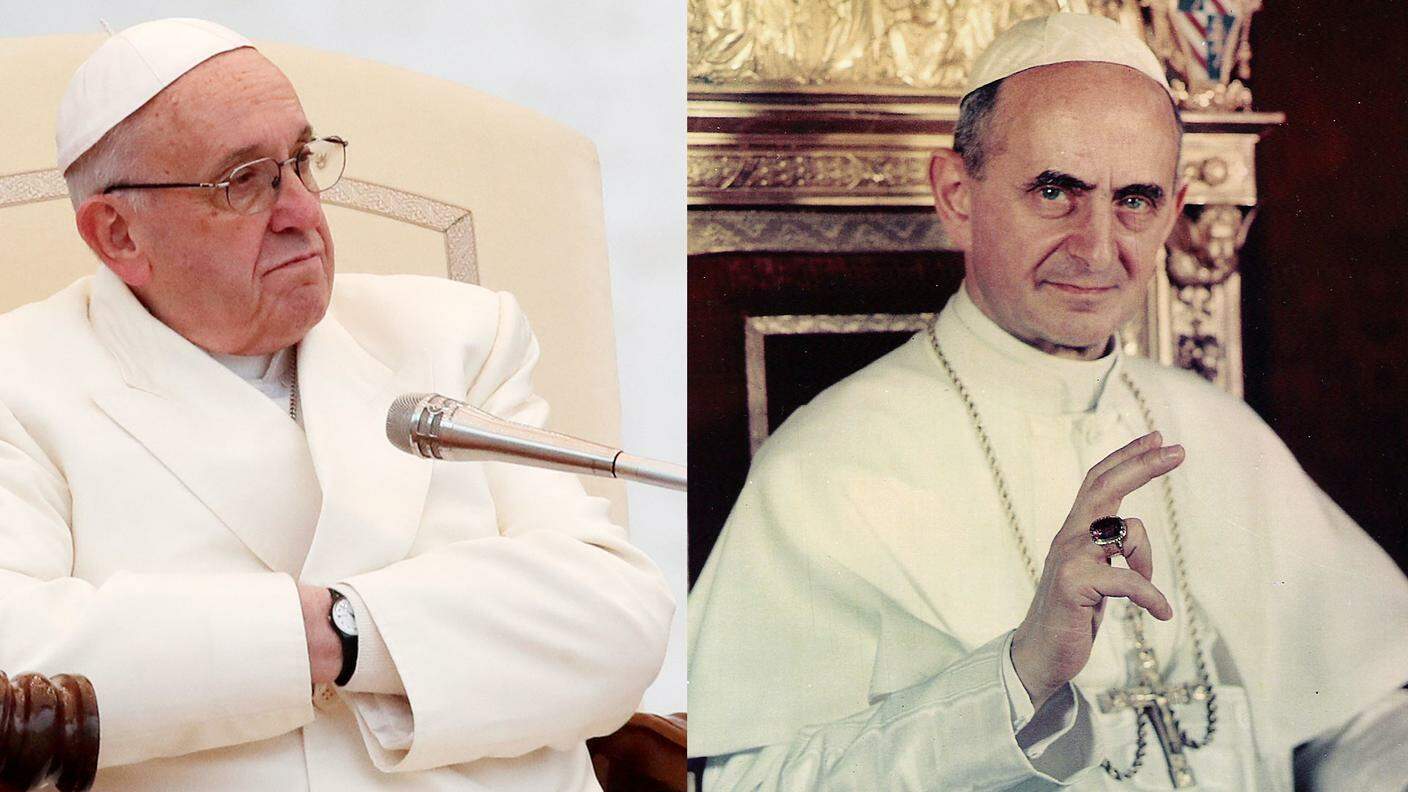 Papa Francesco e Paolo VI