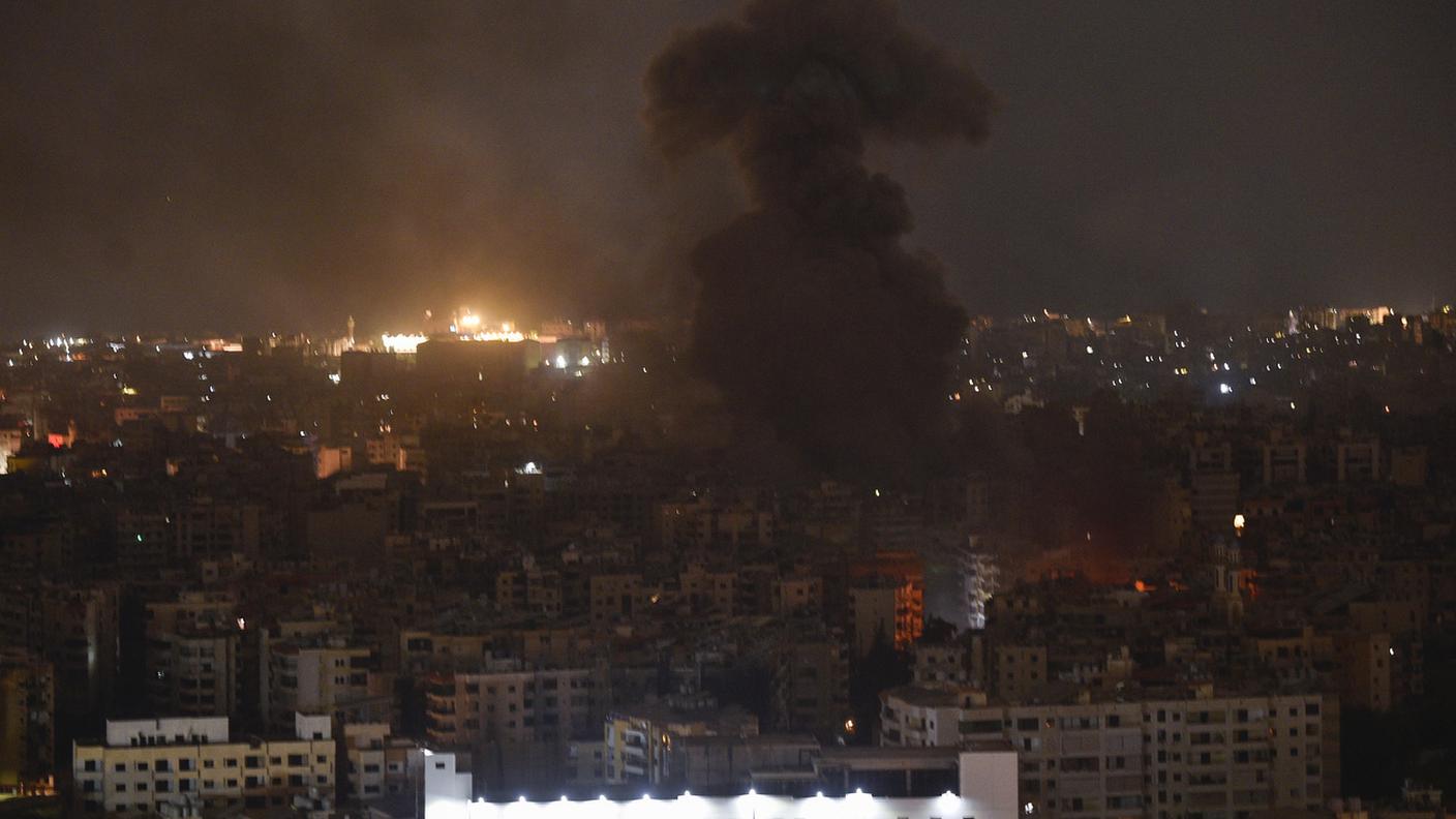Beirut sempre sotto le bombe