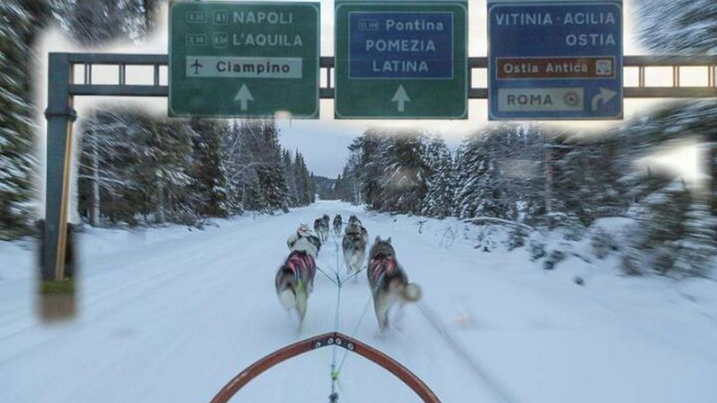 Come muoversi a Roma se la neve supera una spanna di centimetri