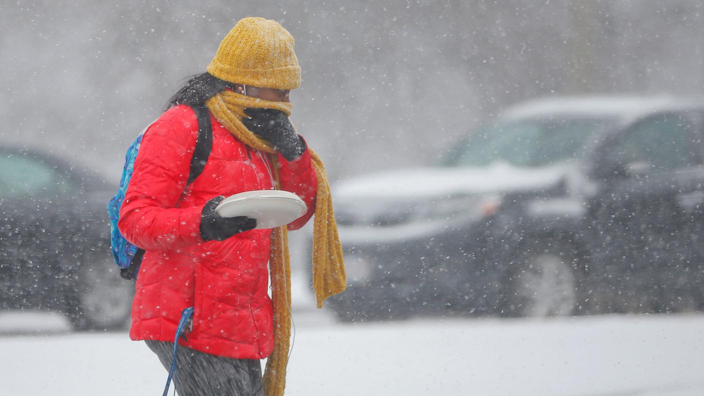 Il freddo è ancor più intenso in queste ore anche a Boston