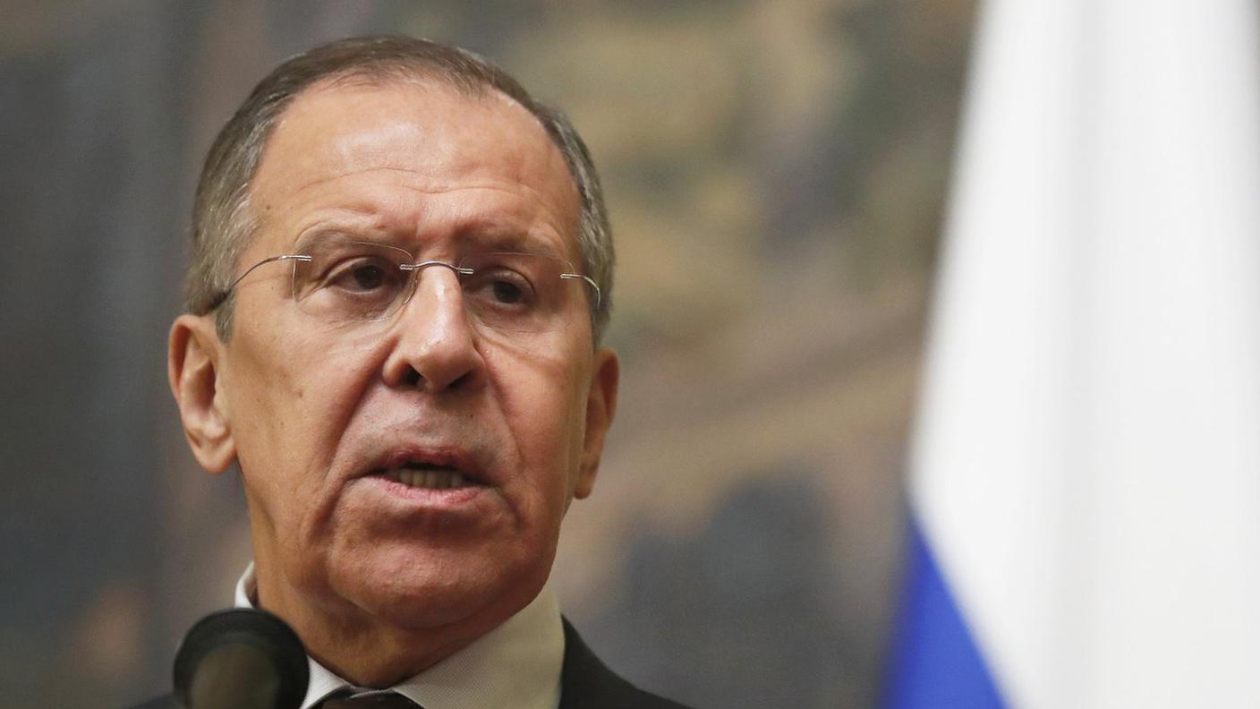 Il ministro degli Esteri russo, Serghiei Lavrov