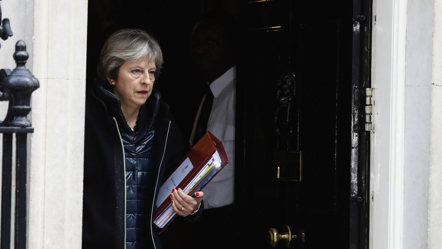 La premier britannica Theresa May 