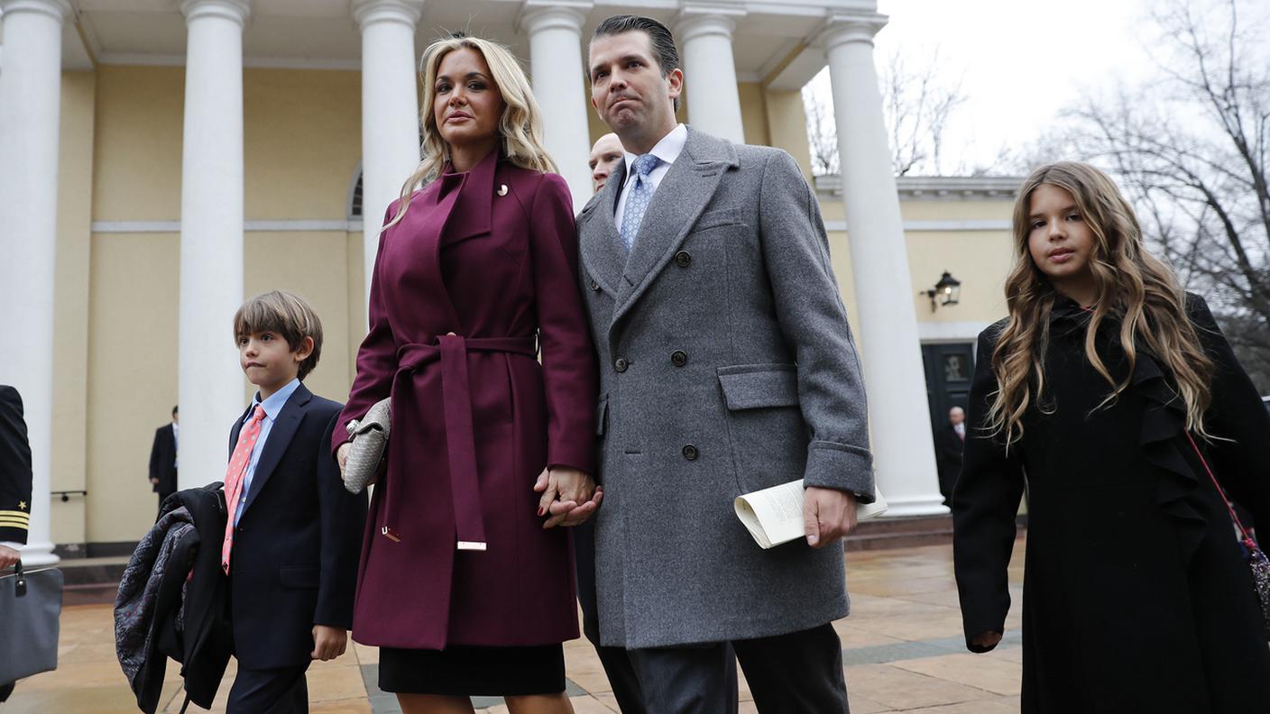Divorzio in casa Trump, Donald Jr. lascia la moglie Vanessa
