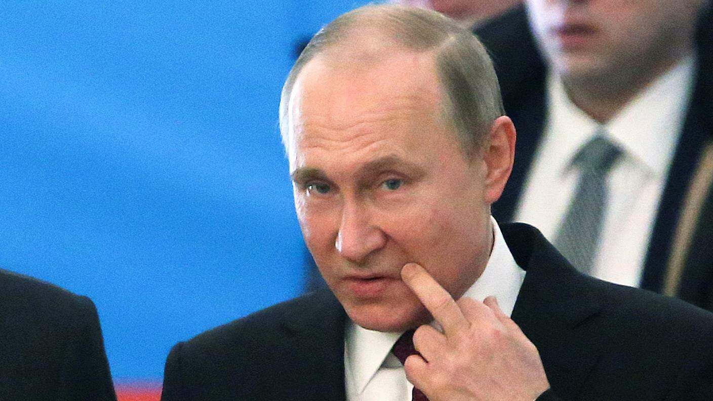Vladimir Putin al seggio