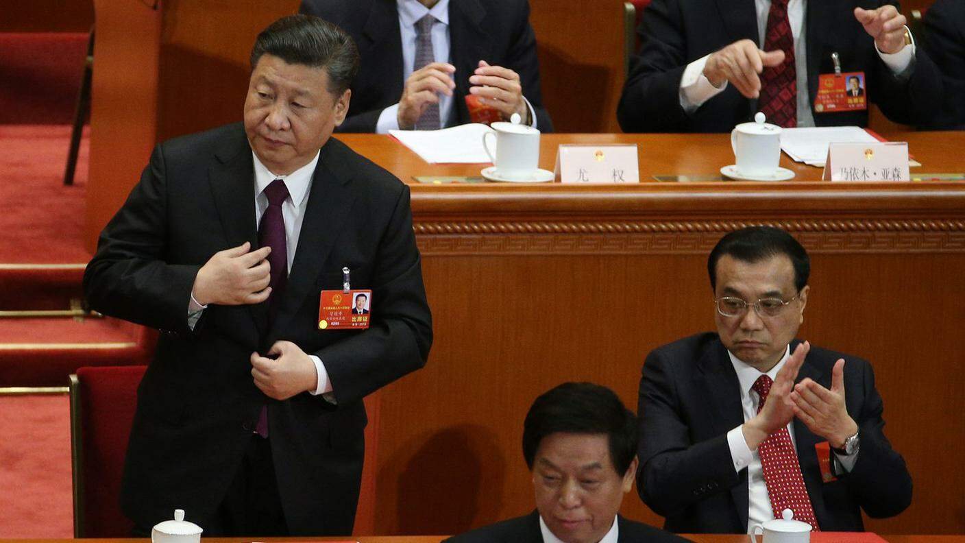 Il presidente cinese Xi Jinping ha pronunciato il suo discorso al Congresso nazionale del popolo