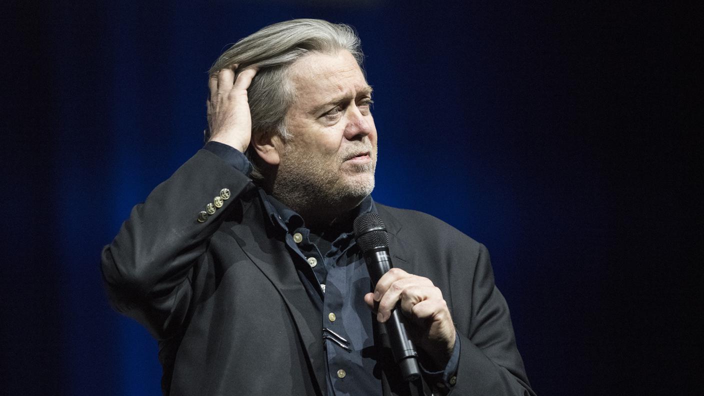 Steve Bannon, già numero uno del magazine ultraconservatore Breitbart News