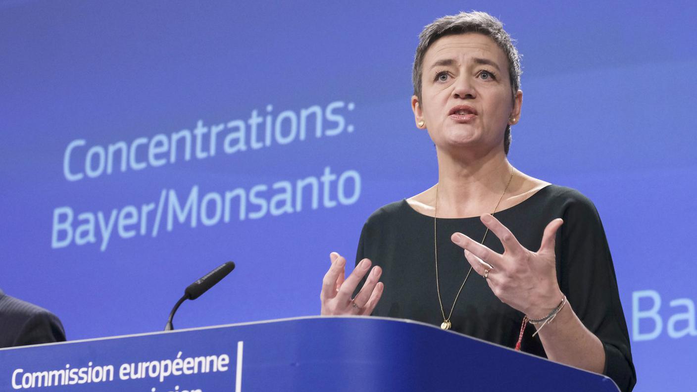 La commissaria UE alla concorrenza, Margrethe Vestager