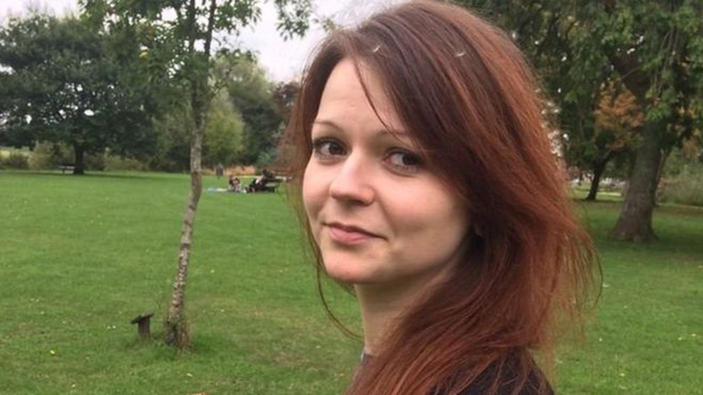 Yulia Skripal, 33enne avvelenata a Salisbury assieme al padre, ex spia doppiogiochista Serghiei