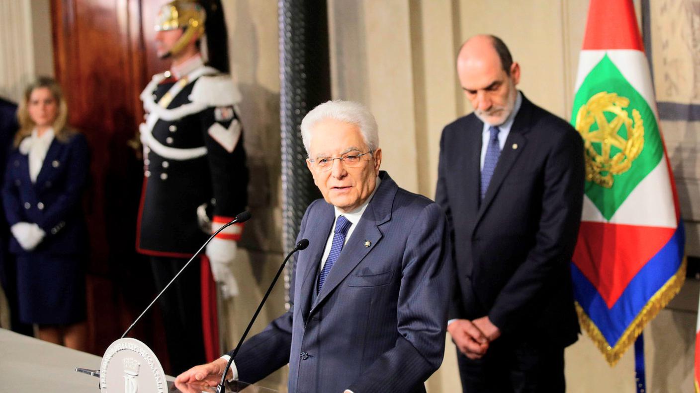 Sergio Mattarella, presidente della Repubblica italiana