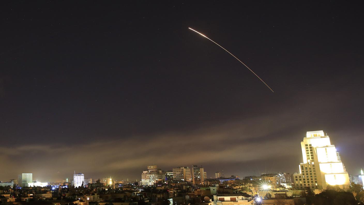 Le prime immagini dai cieli di Damasco