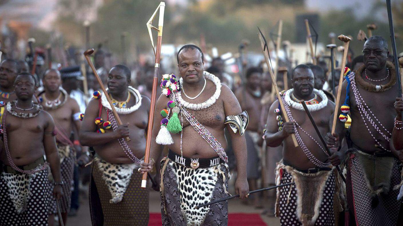 Il re dello Swaziland, Mswati III