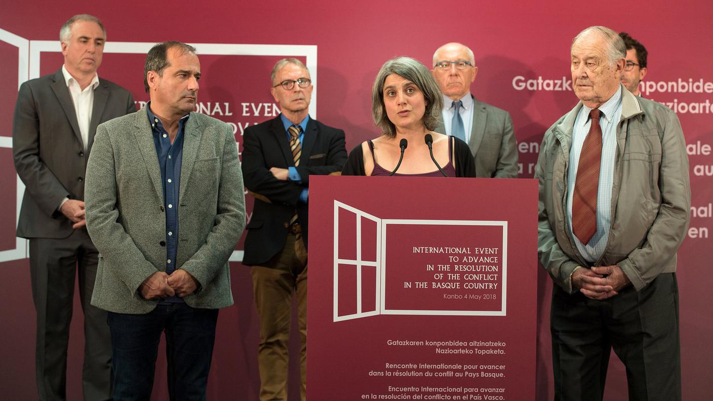 La conferenza stampa a Bayonne, in Francia