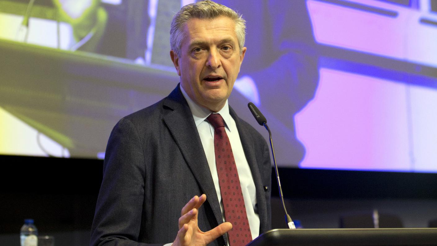 L'intervento di Filippo Grandi a Bruxelles