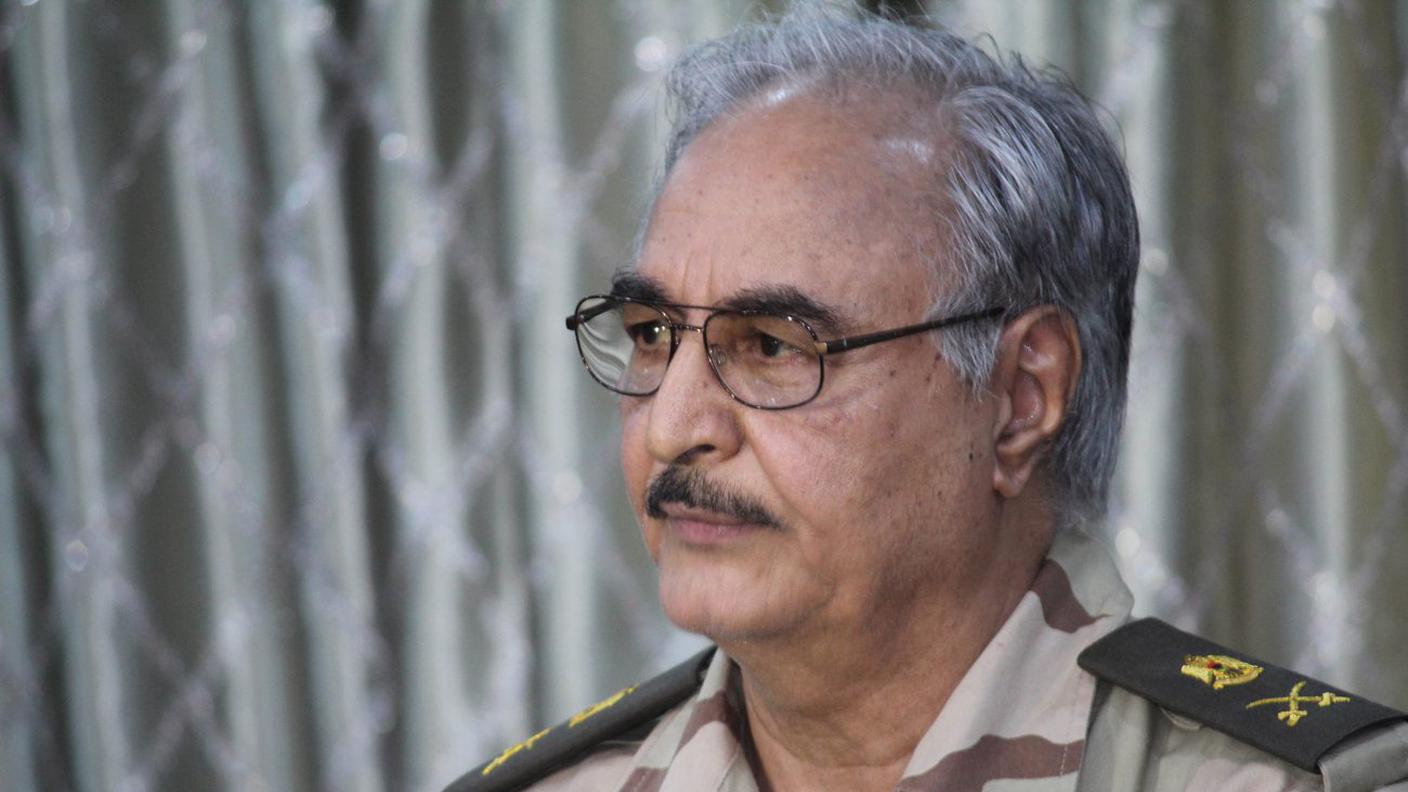 Khalifa Haftar, generale libico e uomo forte della Cirenaica