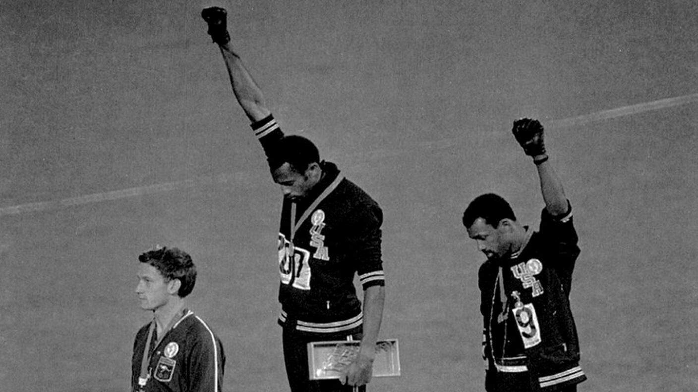 Olimpiadi 1968 in Messico, uno dei tanti simboli della protesta