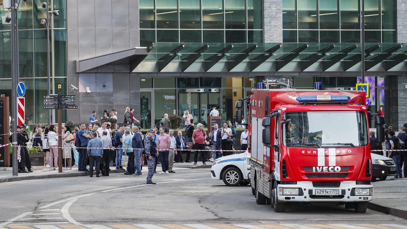 Il centro di Mosca è bloccato dopo gli attacchi dei droni ucraini