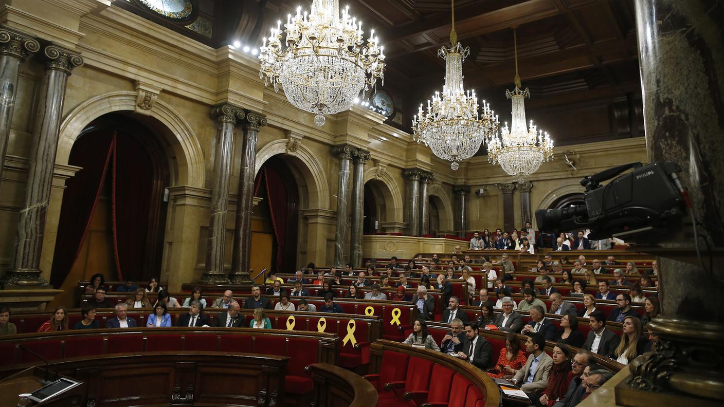 Il Parlamento catalano a Barcellona