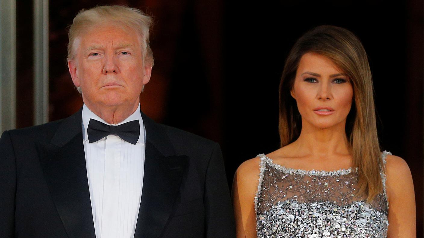 Donald e Melania Trump non condividono più granché ultimamente, sorrisi compresi