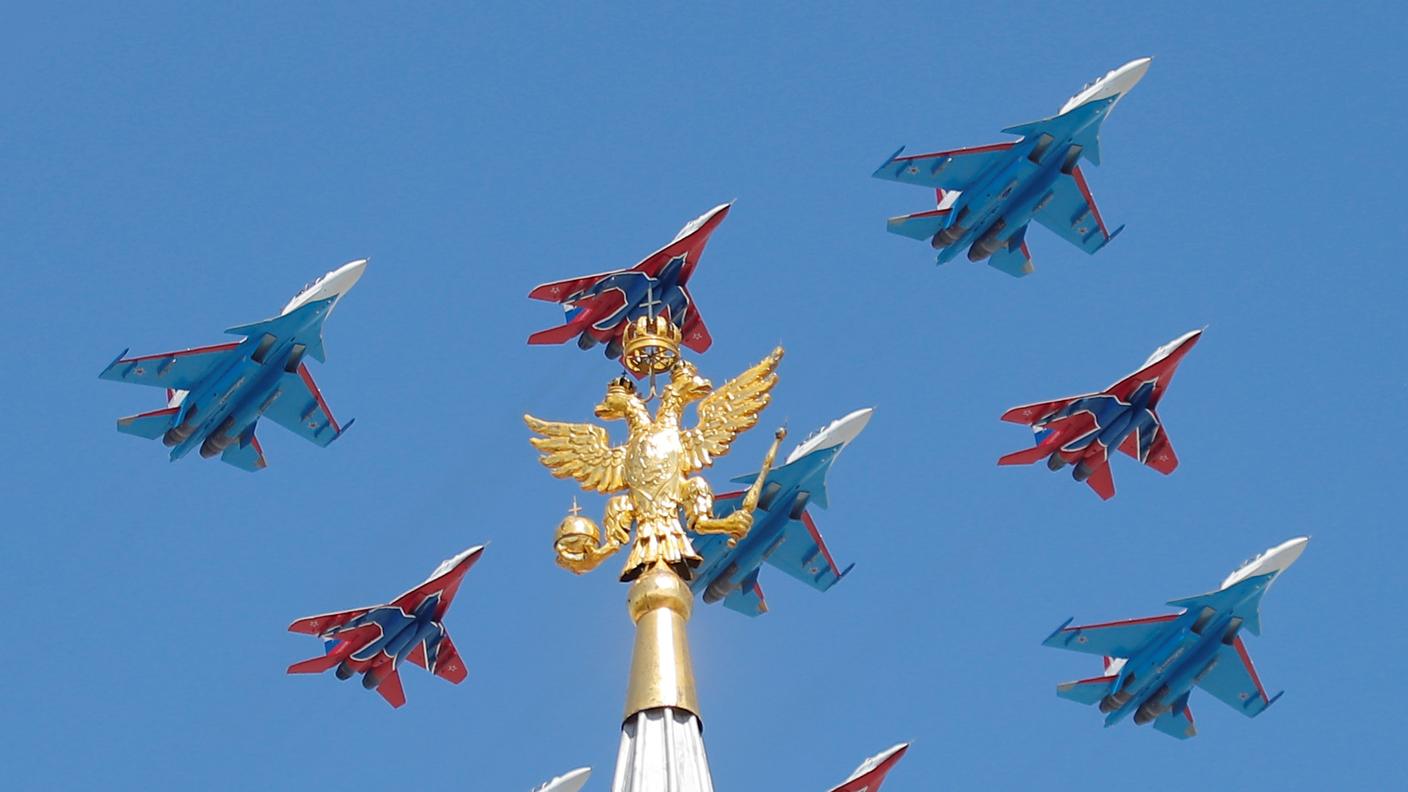 Sfrecciano i MiG29 dell'aviazione