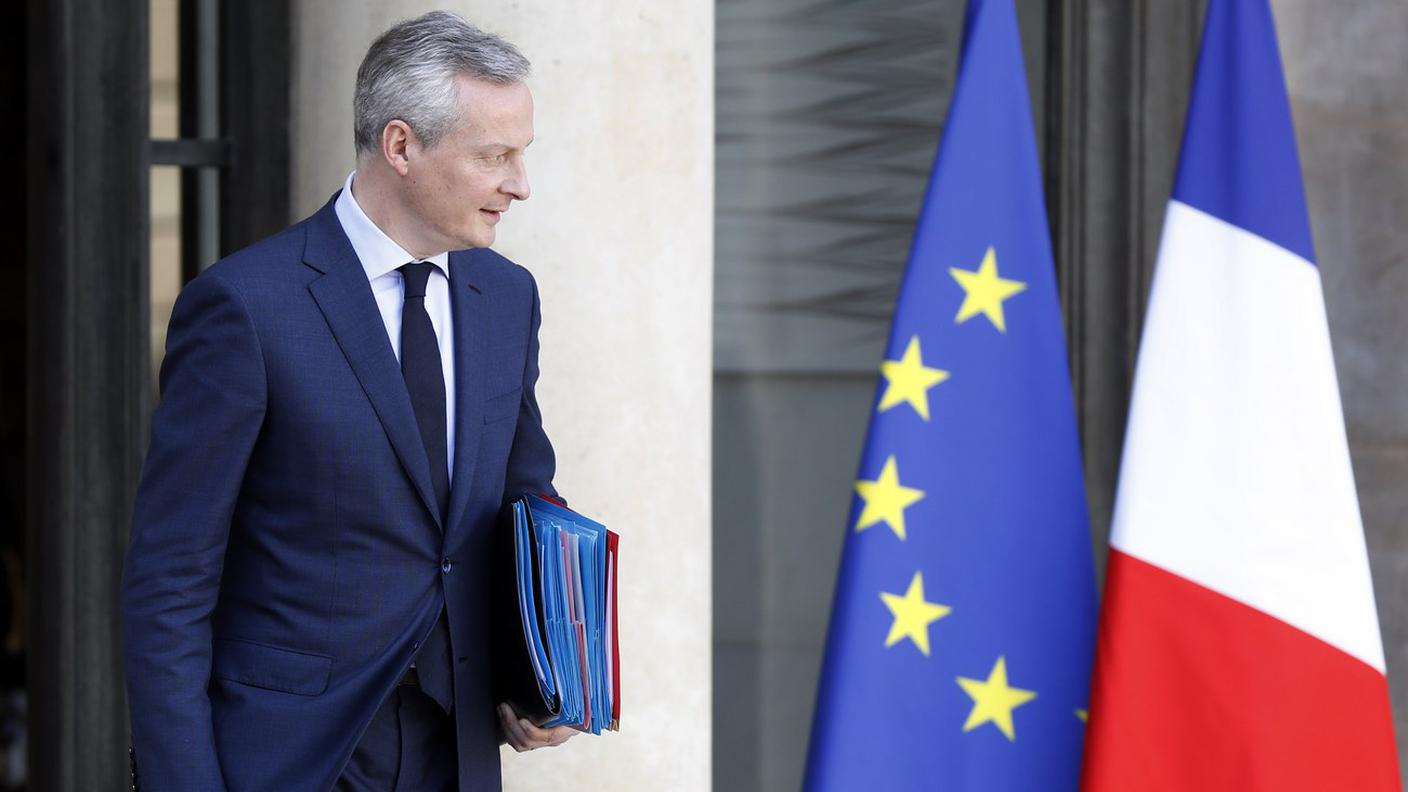 Il ministro dell'economia francese Bruno Le Maire