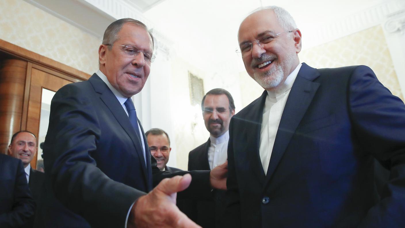 Sergei Lavrov e Mohammad Zarif