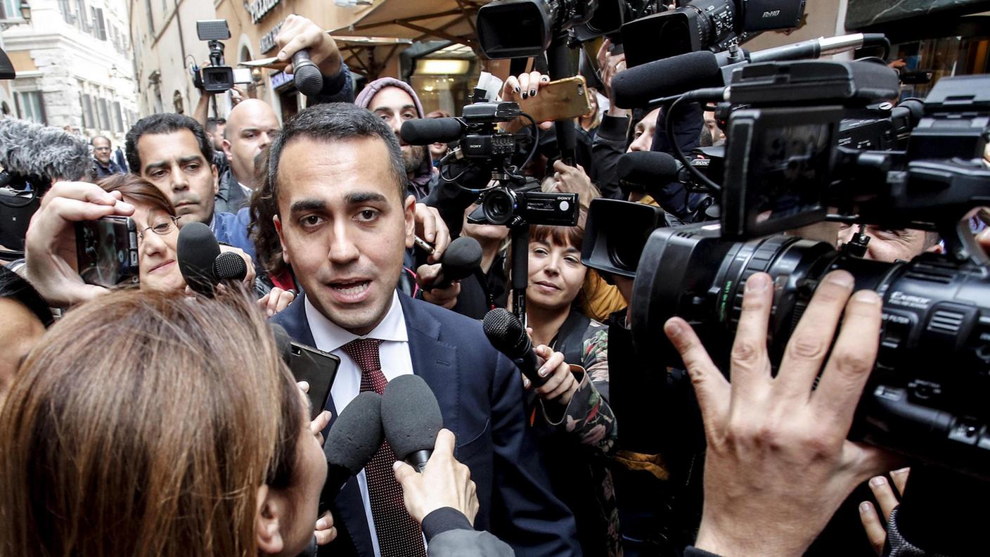 Il leader del Movimento 5 Stelle, Luigi di Maio