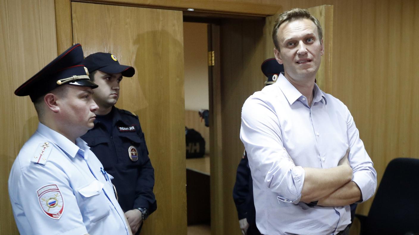 L'oppositore russo Alexei Navalny