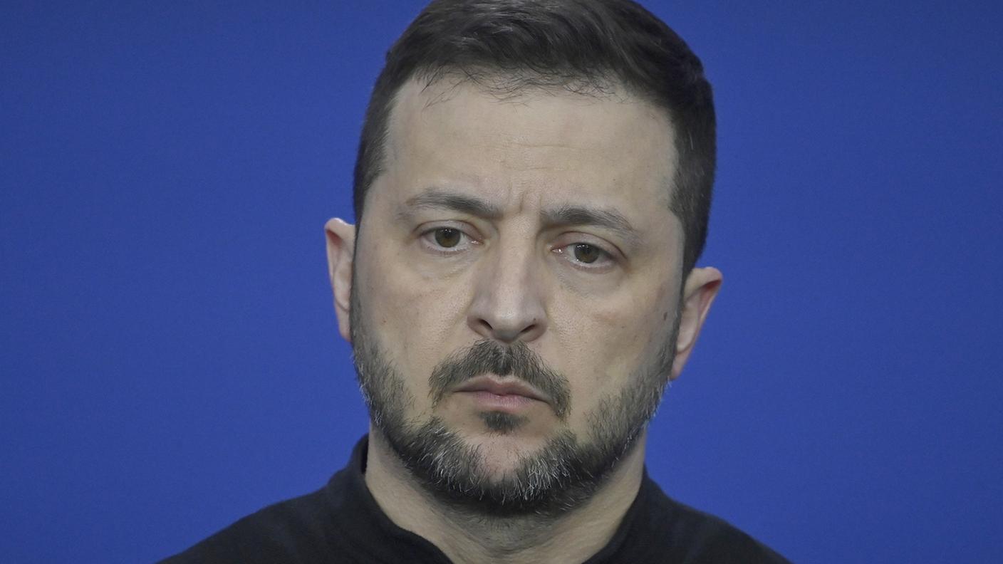 Il presidente ucraino Zelensky