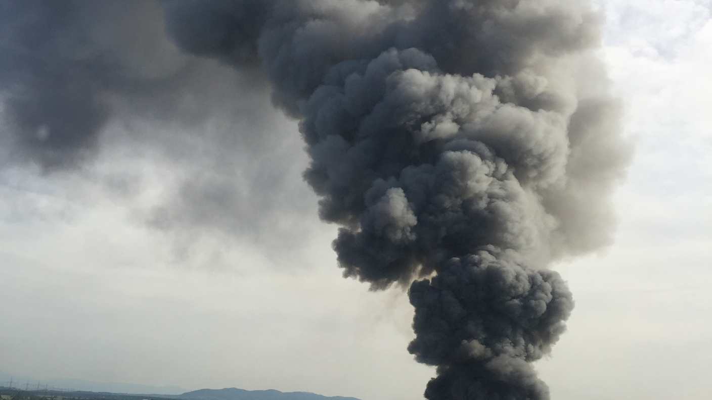 Fiamme all'Europa Park