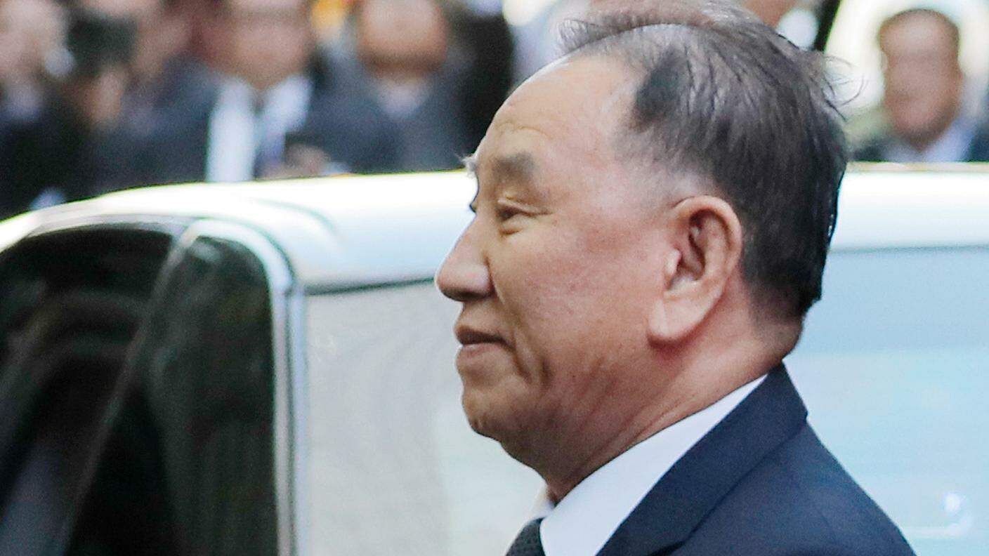 L'incaricato ufficiale del Governo di Pyongyang, Kim Yong Chol, al suo arrivo mercoledì a New York