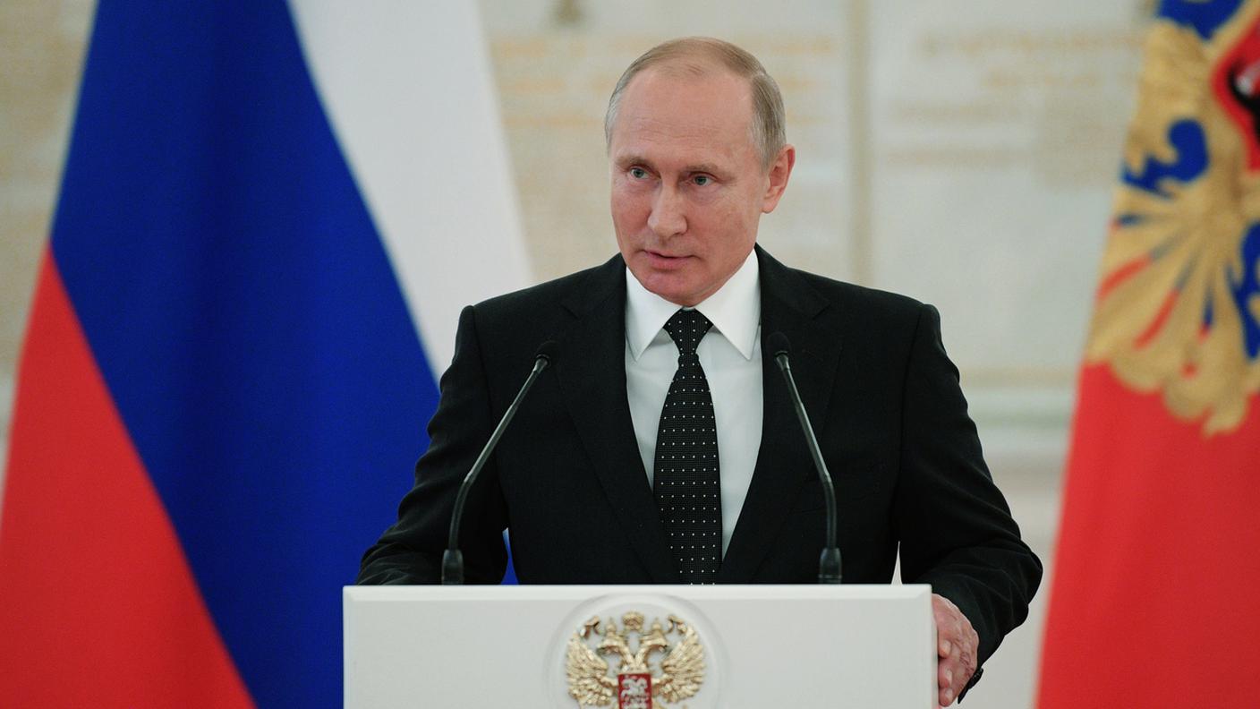 Il presidente russo Vladimir Putin