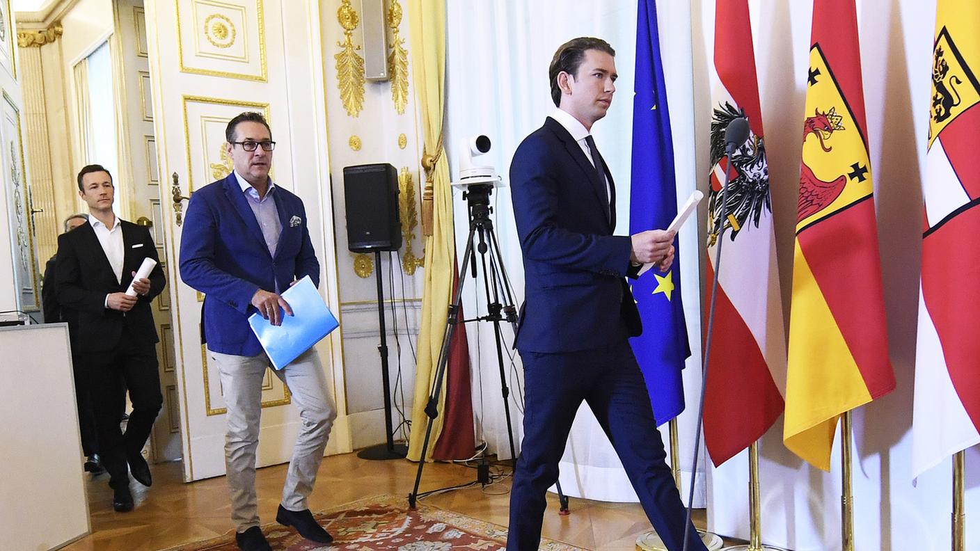 L'annuncio del cancelliere Sebastian Kurz