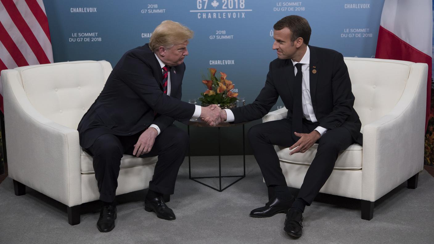 Bilaterale fra i due presidenti