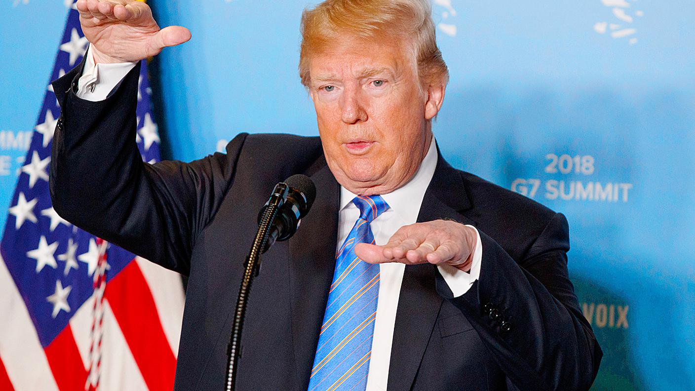 Trump: "Siamo stati trattati ingiustamente sul commercio"