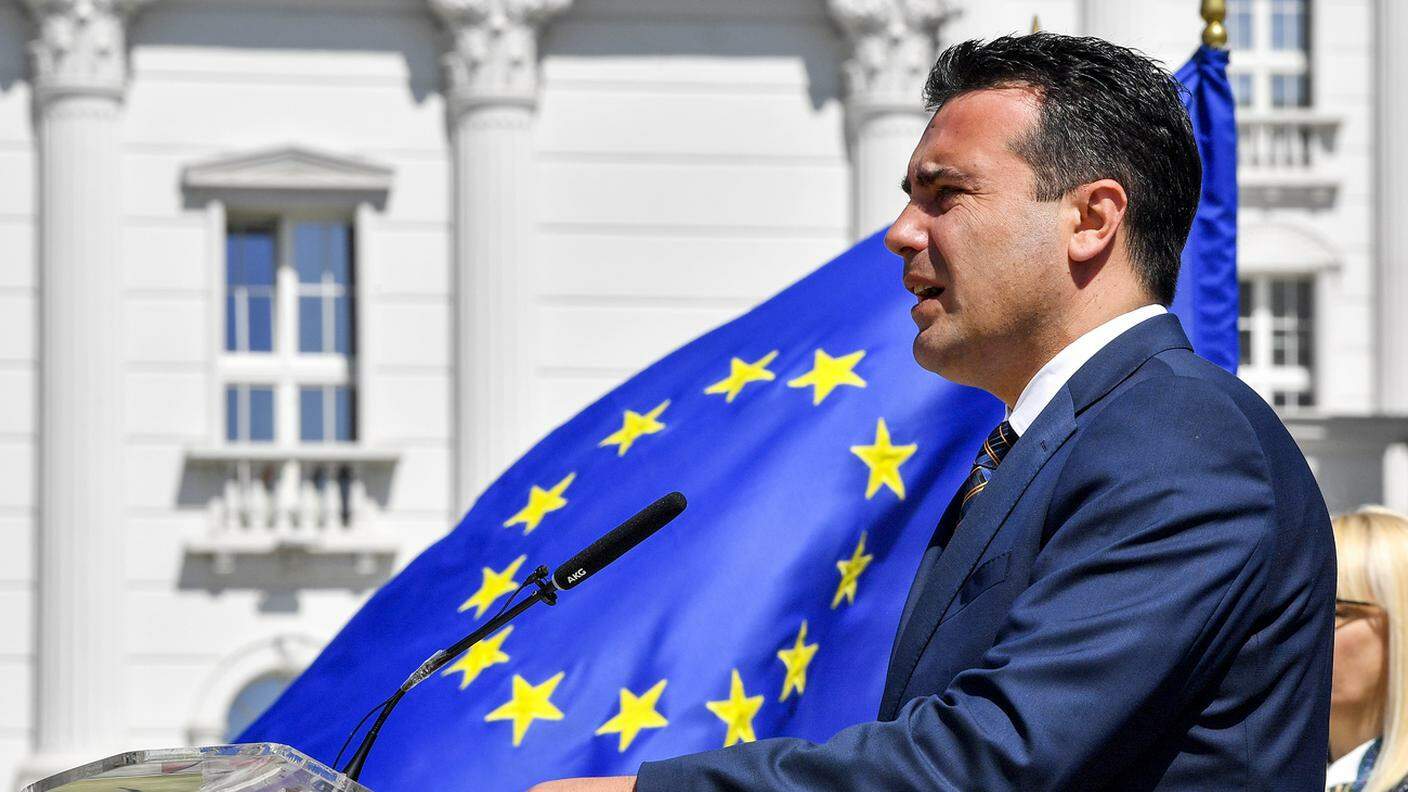Vento nuovo con Zoran Zaev a Skopje