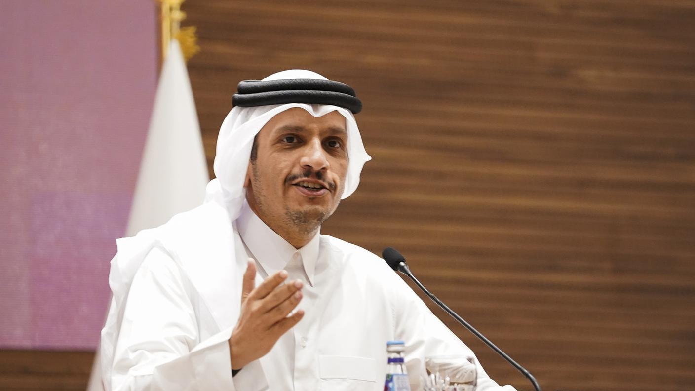 Il primo ministro e ministro degli Esteri del Qatar Mohammed bin Abdulrahman Al Thani