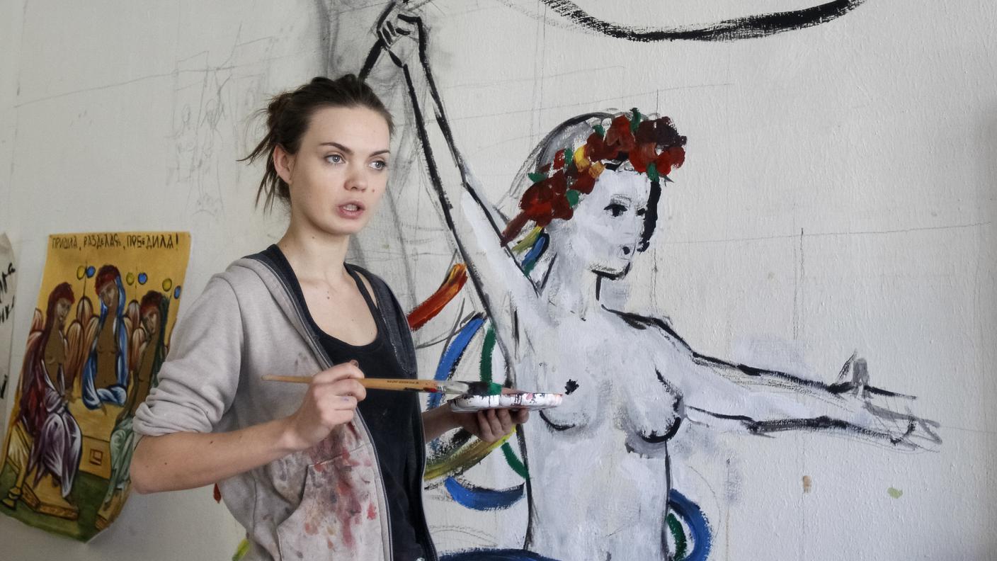 La 31enne oltre che attivista era anche artista