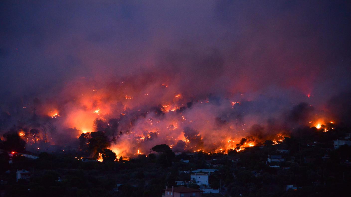 Grecia in fiamme