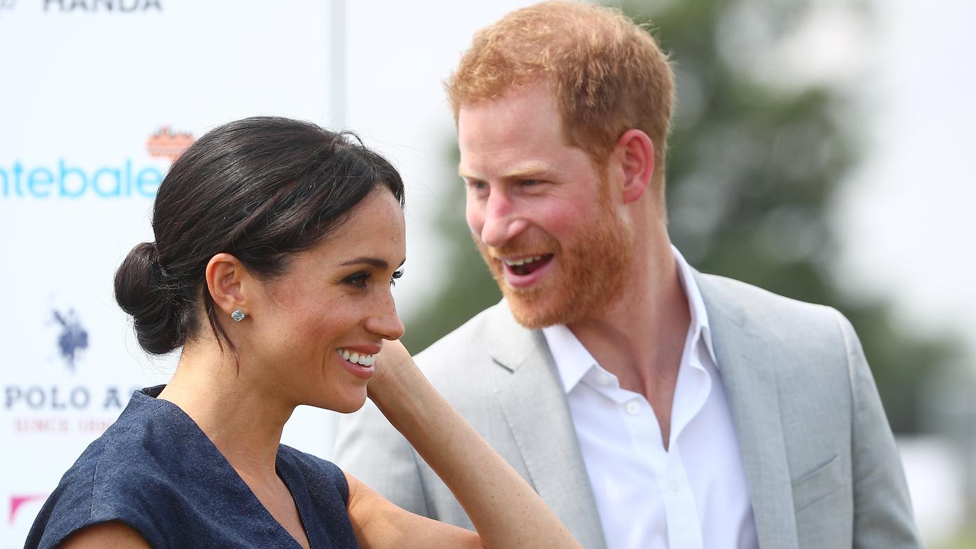 Meghan e Harry sul Lago di Como