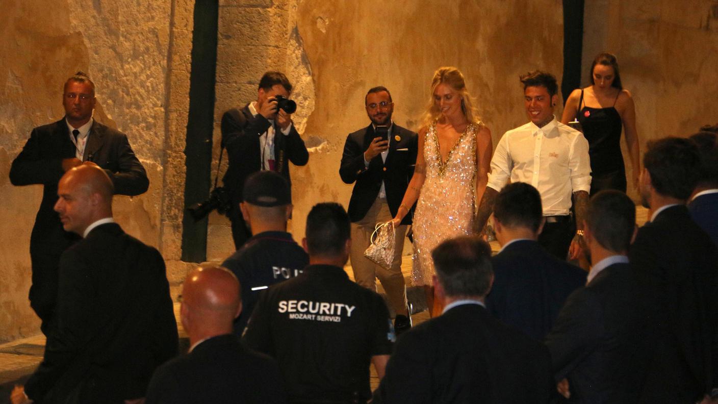 I novelli sposi a Noto, in Sicilia