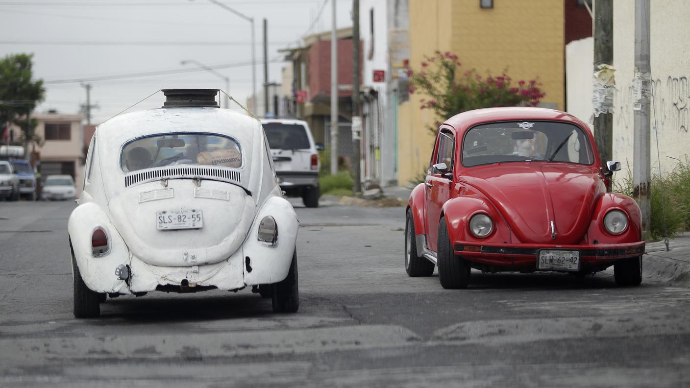 Il Maggiolino Volkswagen è ancora molto diffuso in nazioni come il Messico