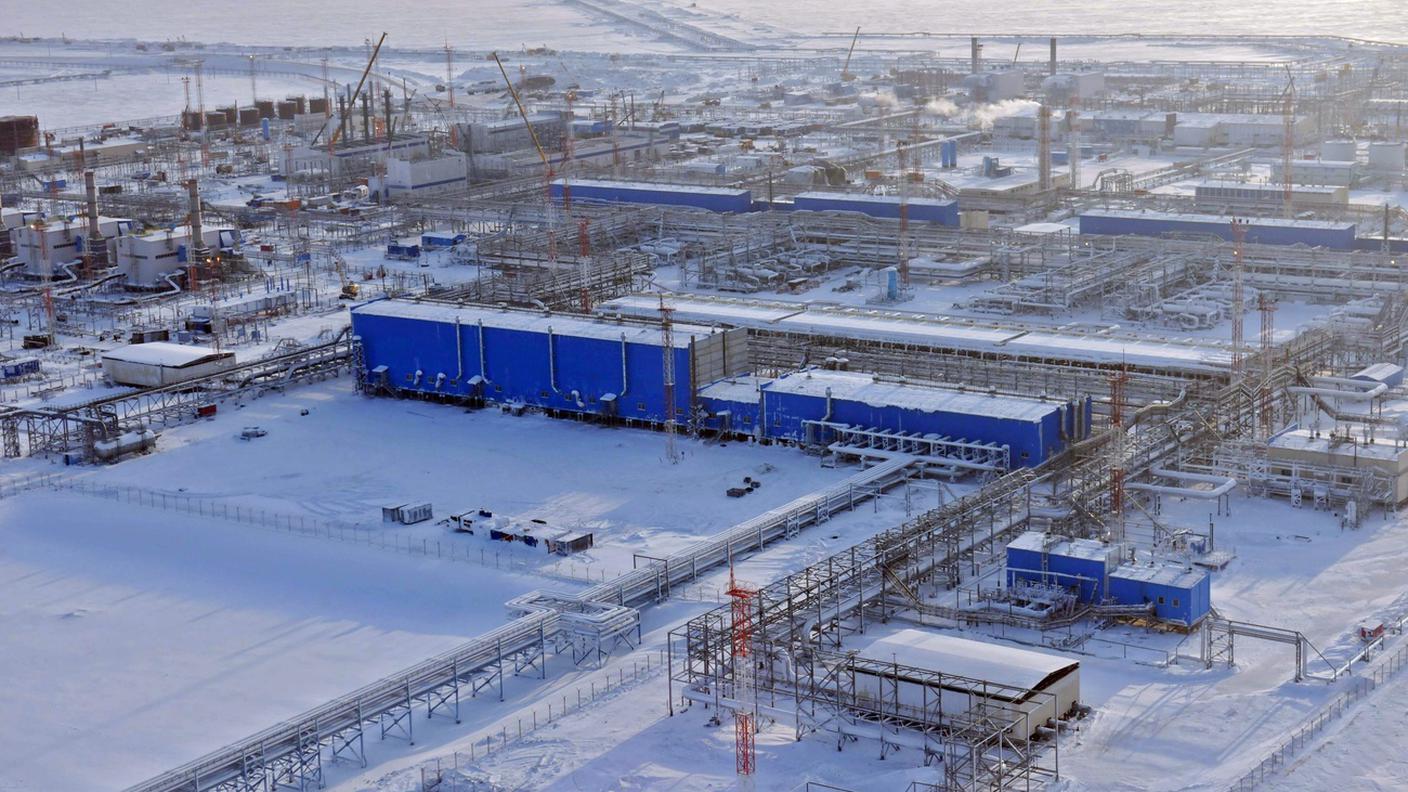 Siberia Russia gas estrazione