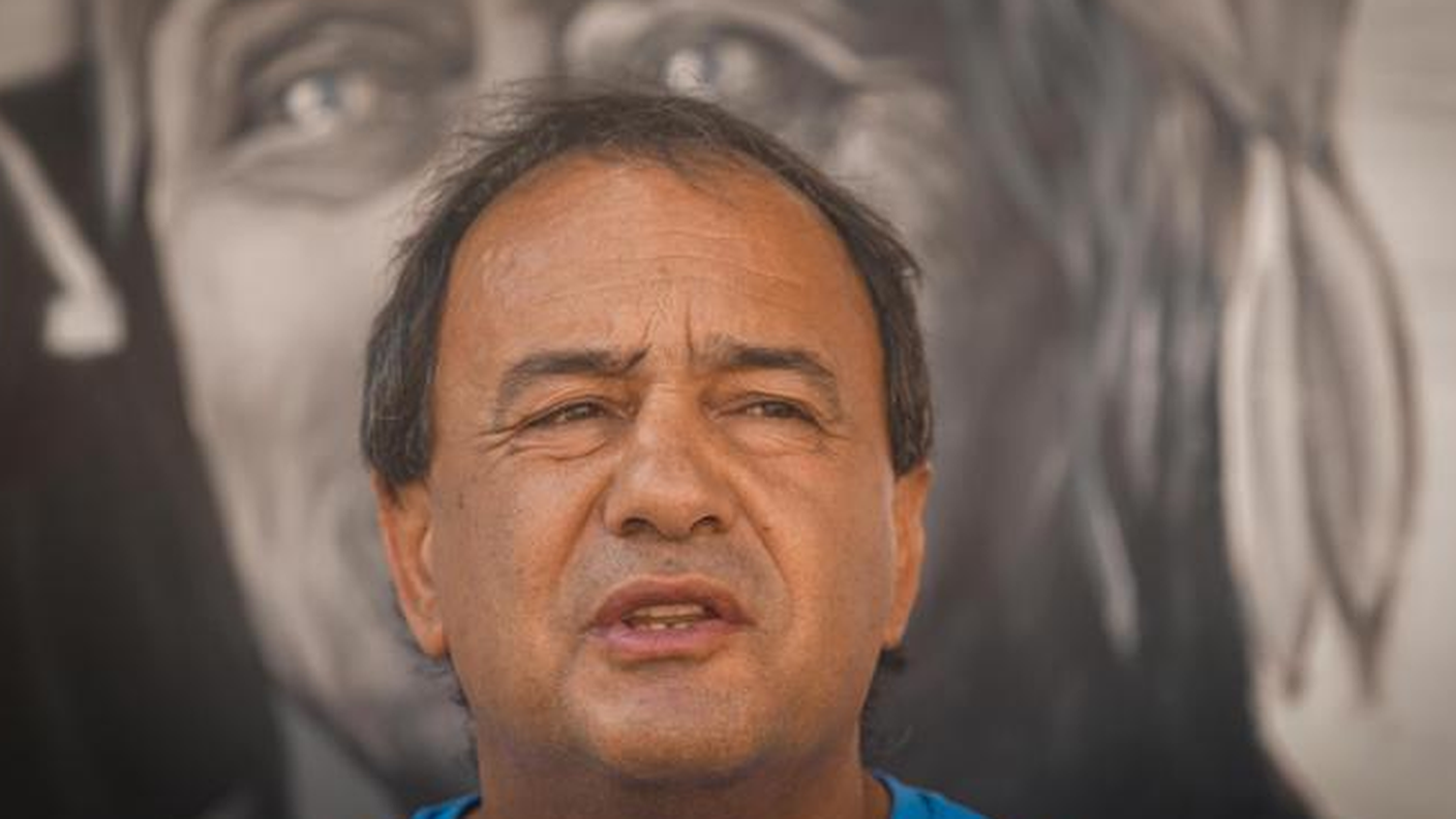 Il sindaco di Riace, Domenico Lucano