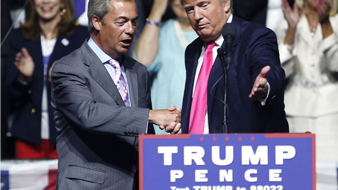 Trump Farage