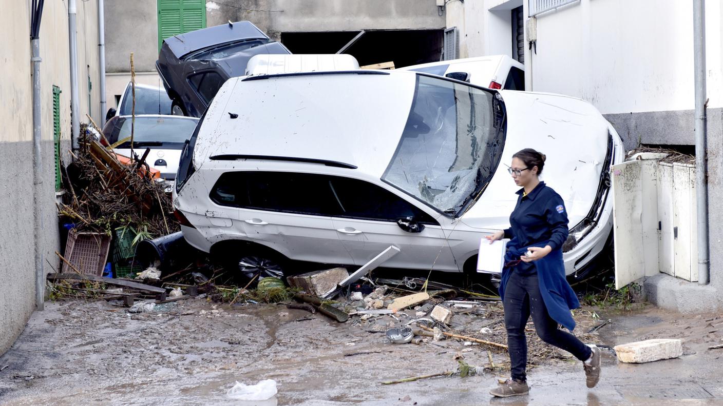 Distruzione a Sant Llorenc des Cardasar 