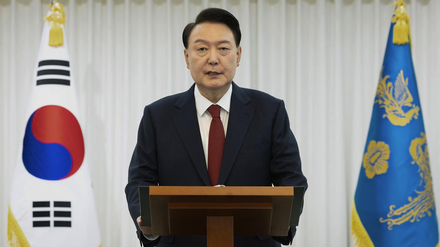 L'ex presidente sudcoreano Yoon Suk Yeol