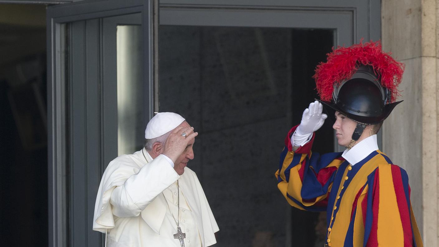 Saluto a una guardia svizzera, 2014