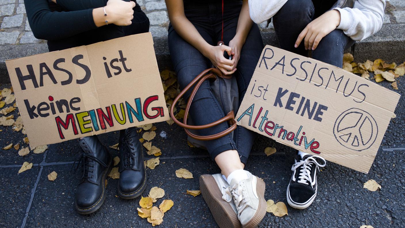 I partecipanti hanno sfoderato diversi cartelloni