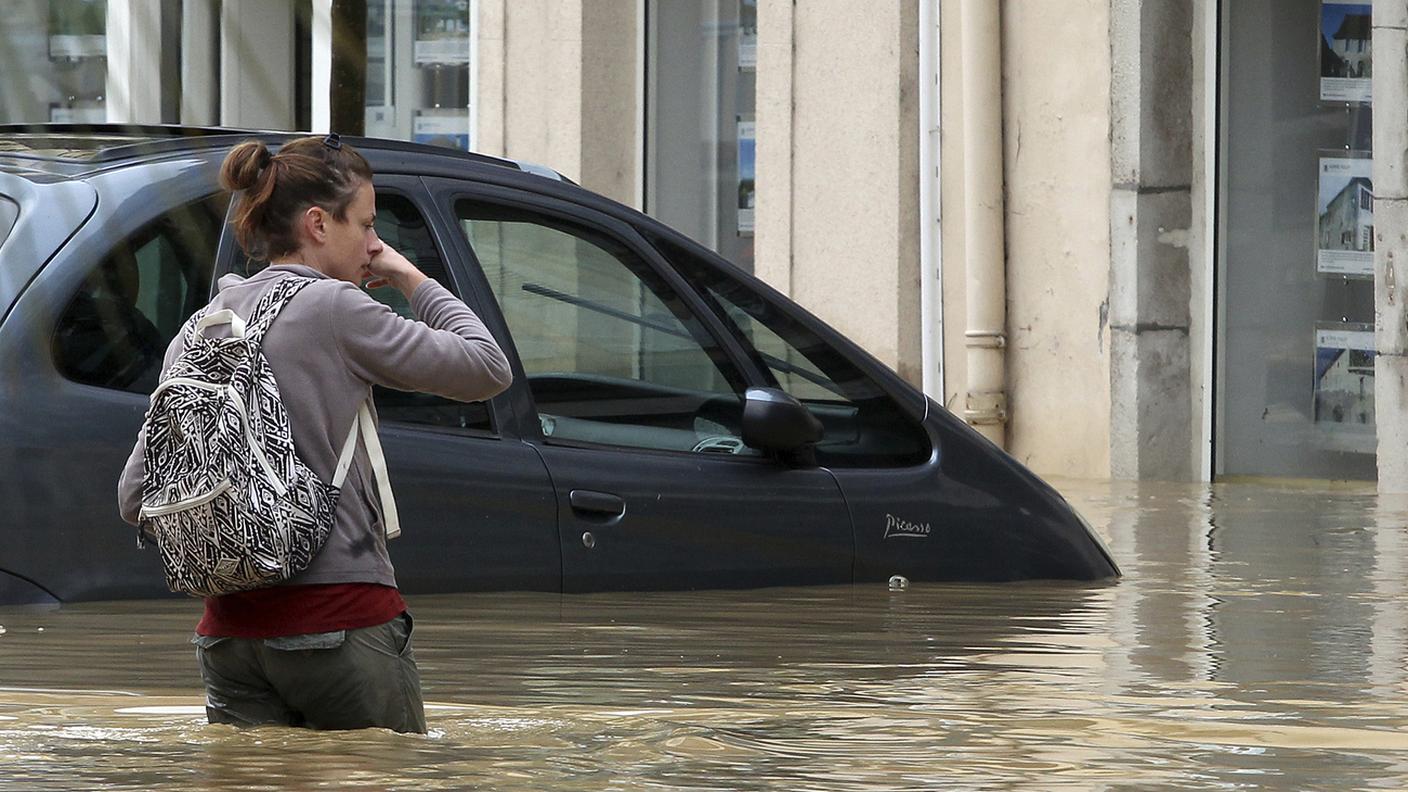Molte strade non sono più percorribili a causa delle inondazioni (foto d'archivio)