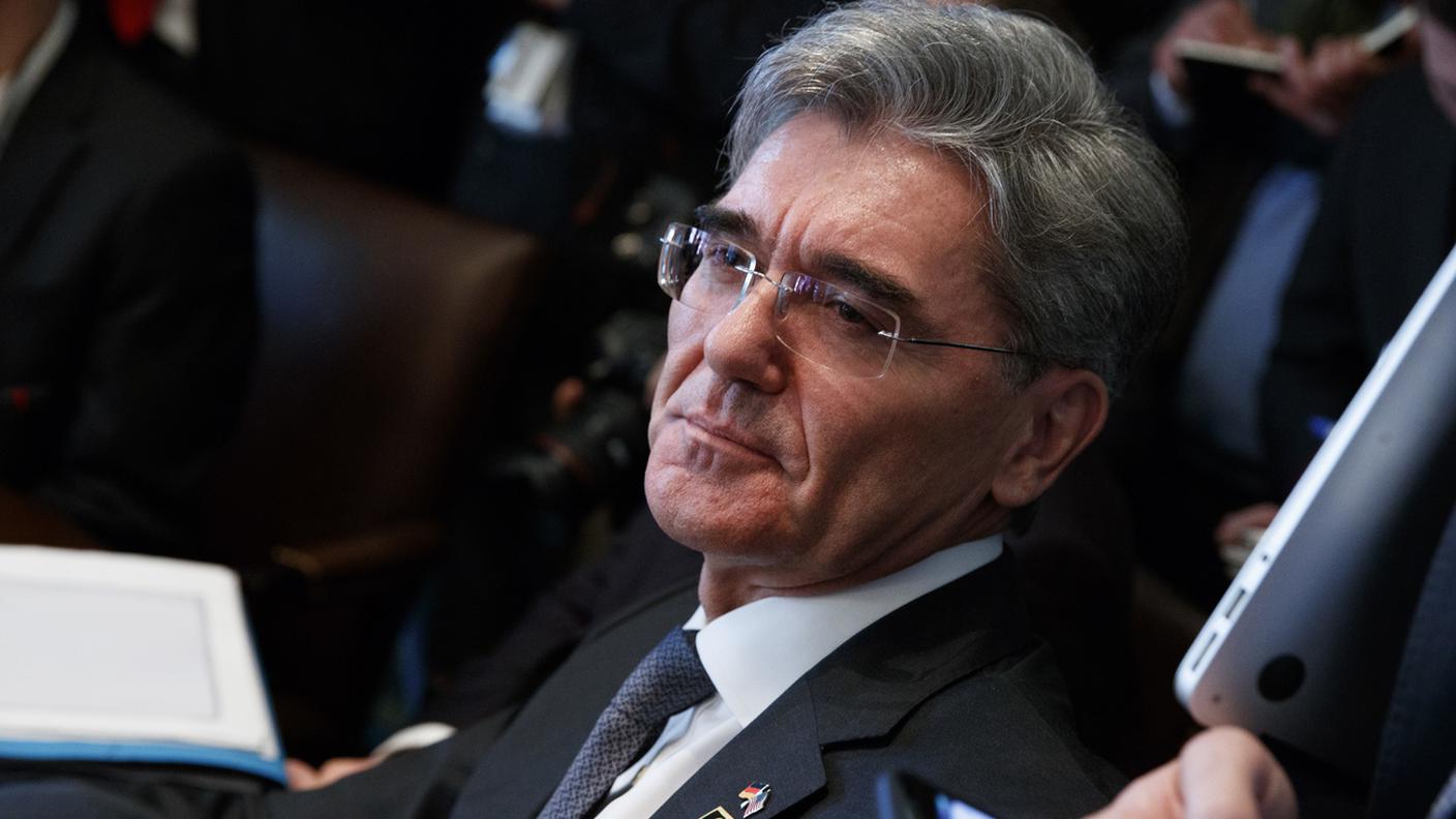 Joe Kaeser, CEO della Siemens, è fra i dirigenti attesi alla "Davos del deserto"